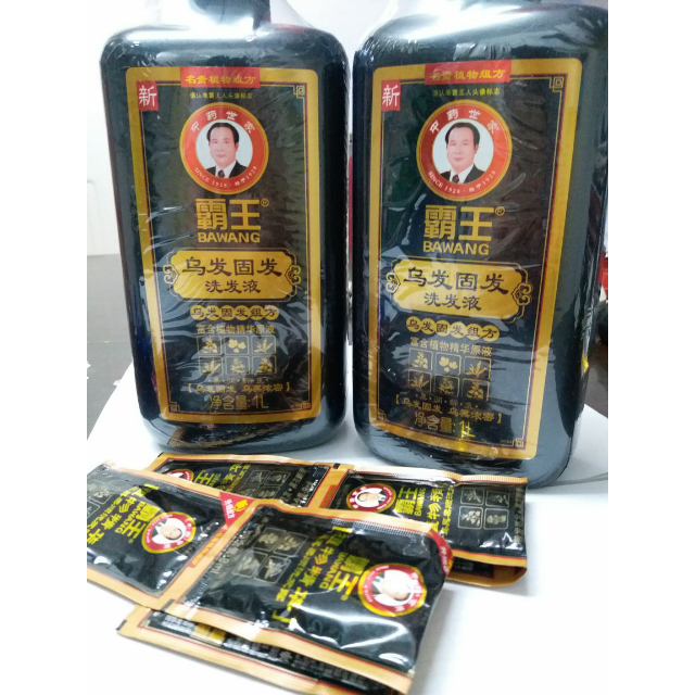 霸王乌发固发洗发水2000ml 首乌黑发增发密发防掉发防