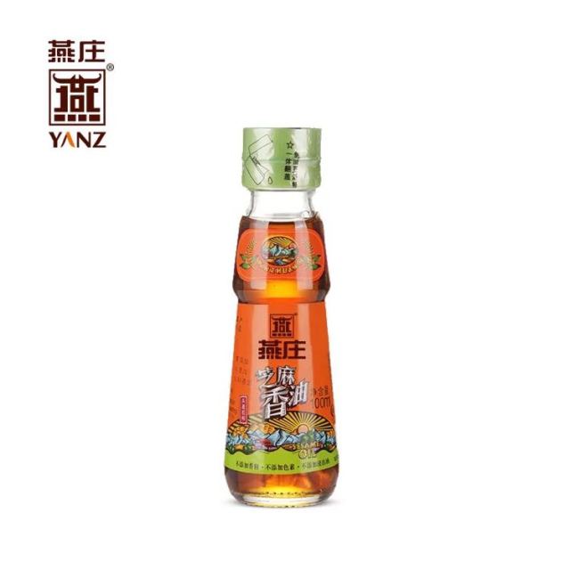 燕庄yanzhuang芝麻香油100ml头道初榨芝麻油香油小瓶装芝麻油调味品