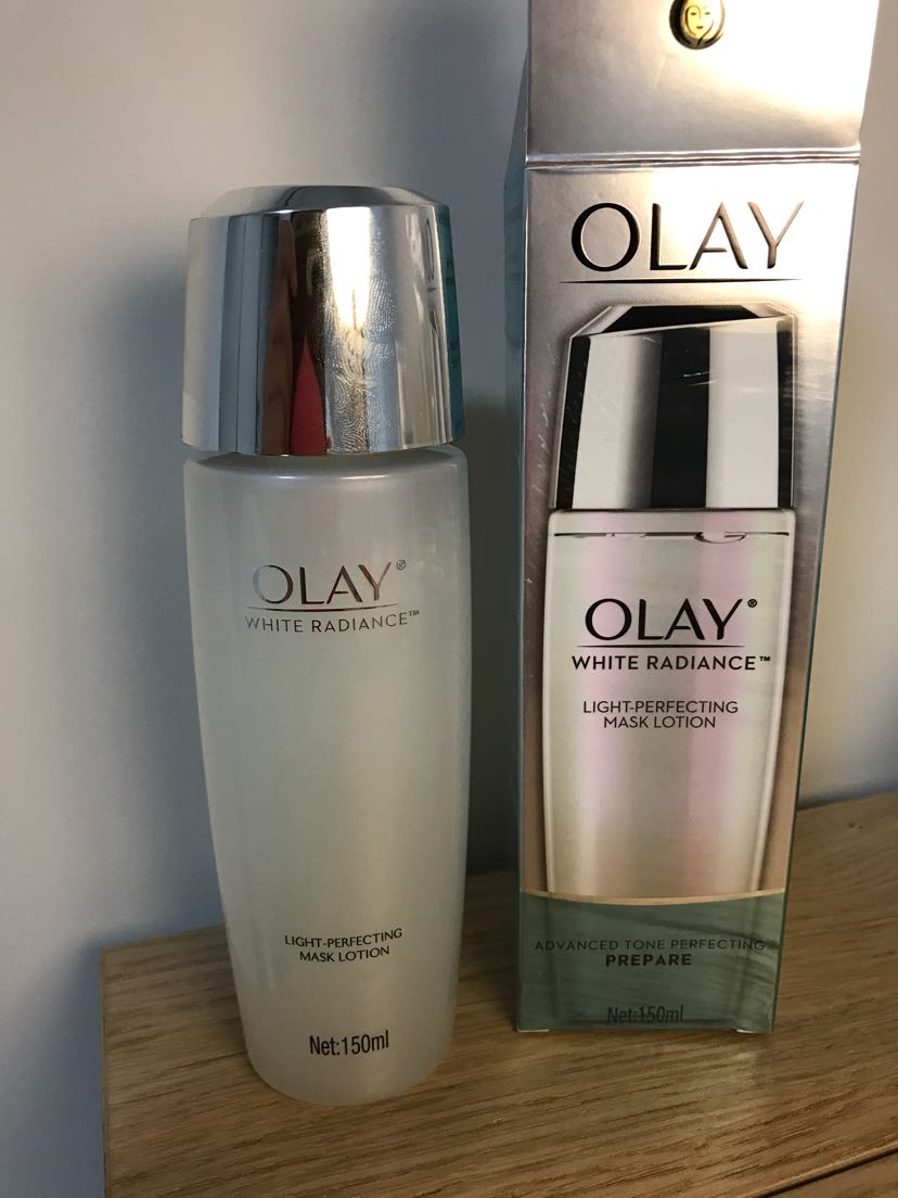 玉兰油(olay)水感透皙光塑面膜水150ml 护肤水晒单图