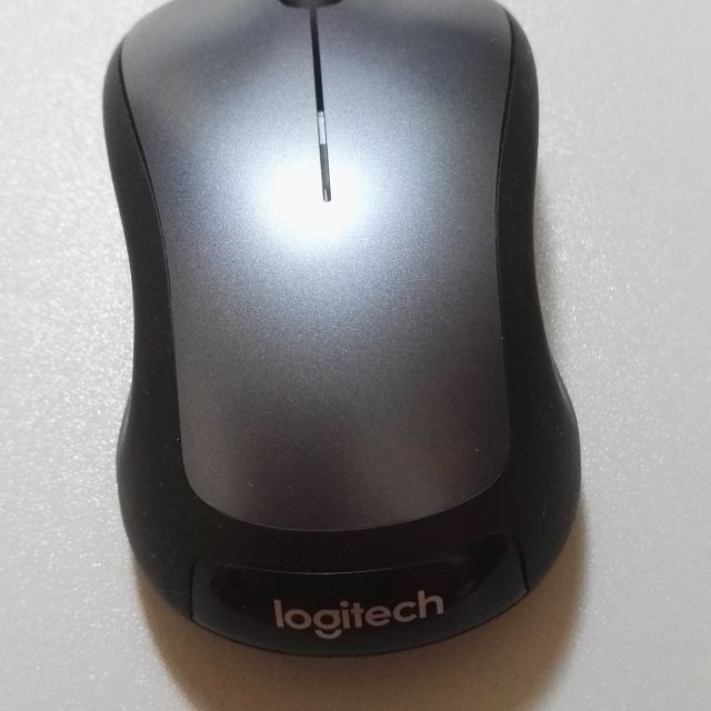 罗技logitechm320无线鼠标电脑笔记本台式机usb办公便携大尺寸双手