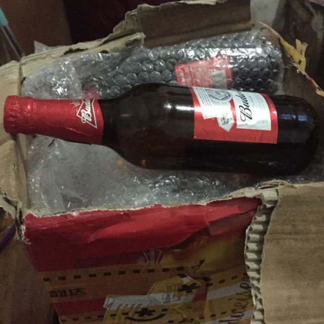 > 【中粮我买网】百威啤酒整箱装(460ml*12)商品评价 > 去取货物流说