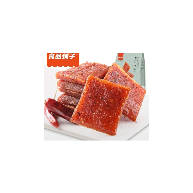 良品铺子 素小烧200g*1袋 大刀肉辣条零食麻辣儿时怀旧食品湖南特产