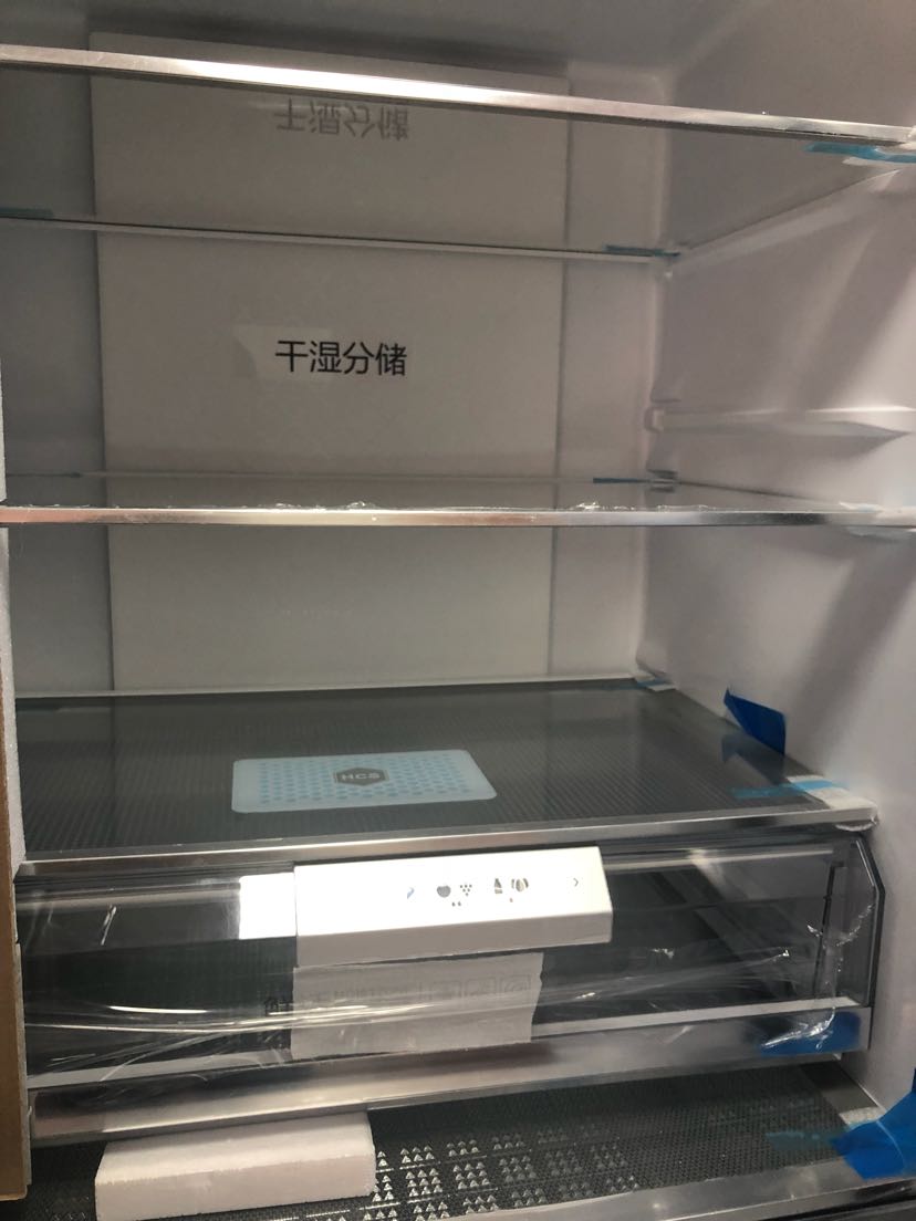 440升多门冰箱全空间保鲜 变频干湿分储 全开抽屉式 风冷无霜晒单图