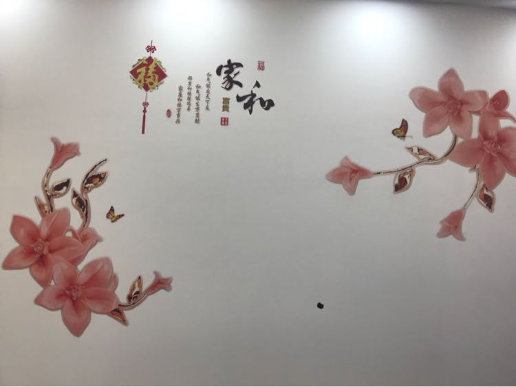 有点意外!比想象中的好!很愉快的购物! 2018-03-02 贴在墙上美美的.