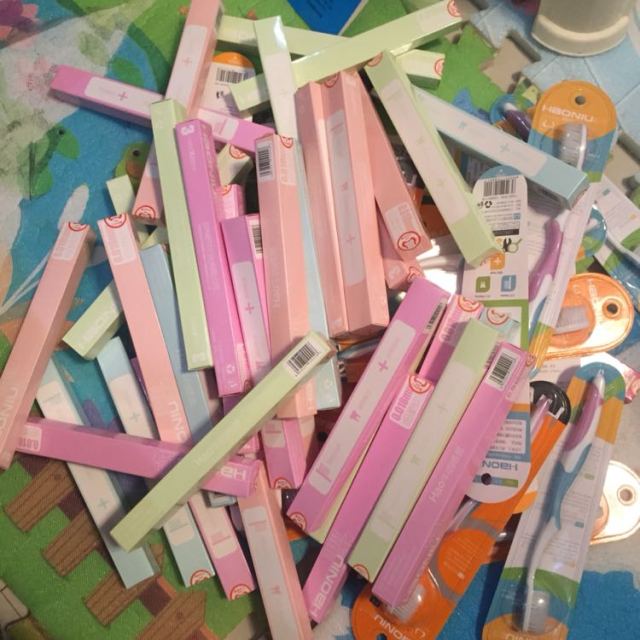 8支特惠装牙刷商品评价 > 买了一堆牙刷,强迫症