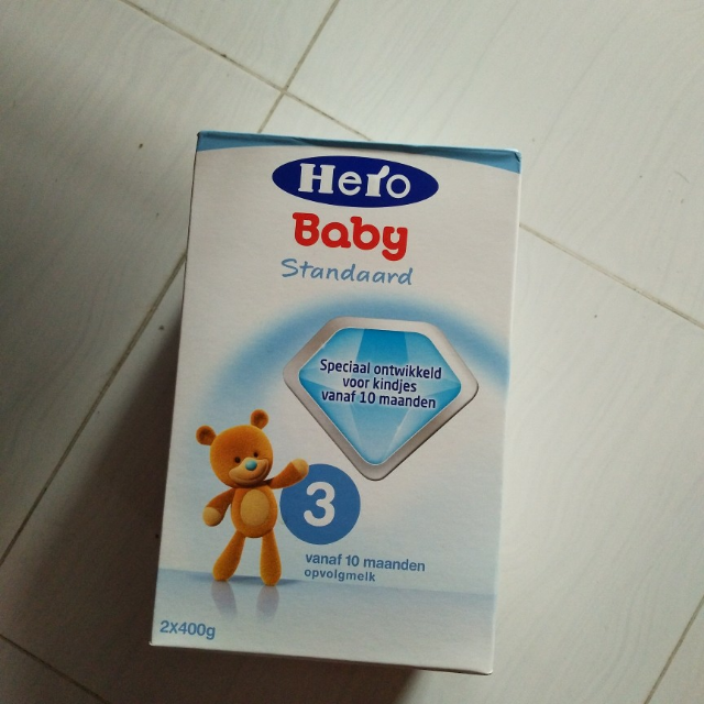 herobaby 荷兰美素 婴幼儿奶粉 3段 800g/罐 (10-12个月)晒单图