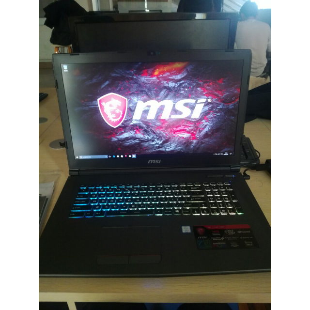 微星msigf72vr673173游戏本笔记本电脑i77700hq128gb1tbgtx1060