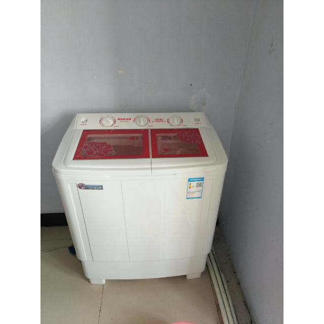 长虹红太阳xpb8299sd双桶洗衣机82公斤大容量双缸半自动洗衣机单洗单