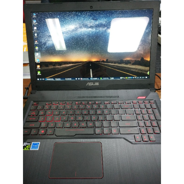 华硕asus游戏本fx63vd飞行堡垒笔记本电脑156英寸inteli78g128gb1tb4g