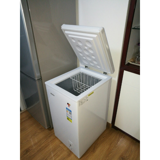 海尔(haier)bc/bd-66n 66升 家用冰柜小型 冷藏冷冻转换 小型迷你冰柜