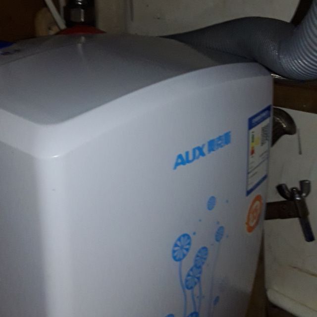 奥克斯auxsmsp16厨宝66l电热水器壁挂式小厨宝上出水恒温自动补水速热