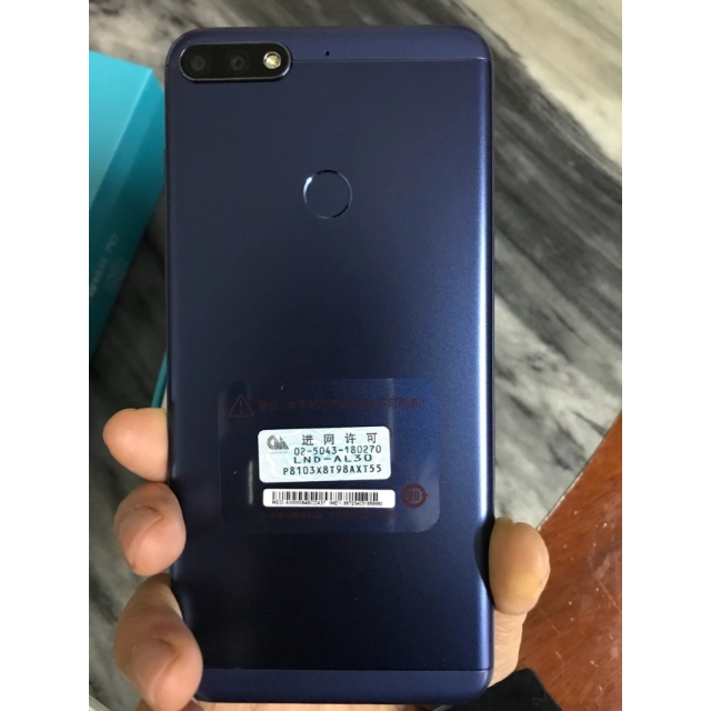 honor/华为荣耀畅玩7c 3gb 32gb 全网通标配版智能手机(极光蓝)