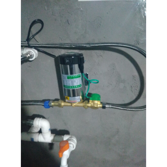 不锈钢全自动家用自来水管道加压泵阿斯卡利热水器加压静音微型增压泵