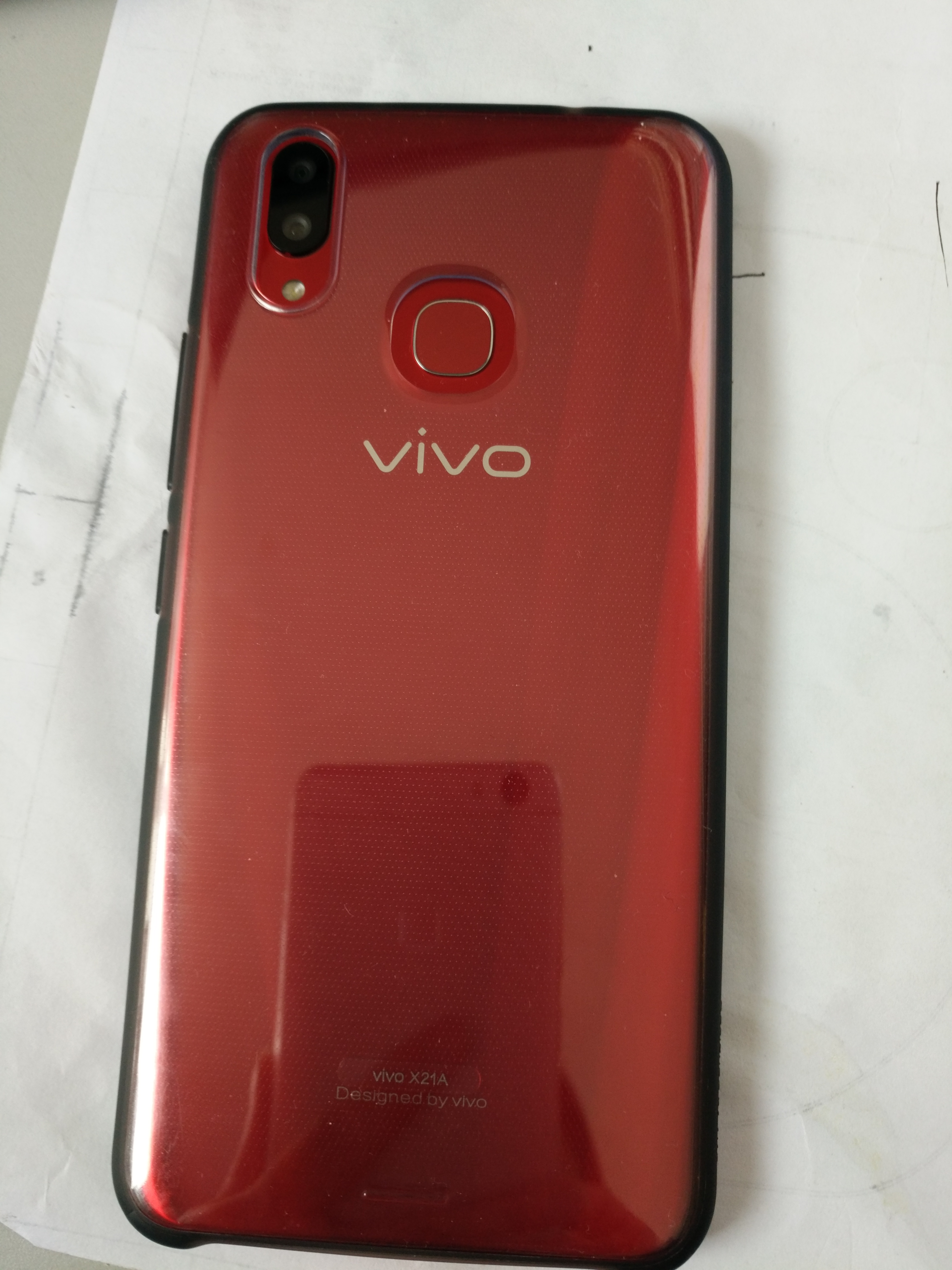 降200元】vivox21 6gb 128gb 宝石红 4g全网通 全面屏 拍照手机晒单图