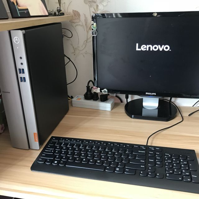 联想(lenovo)天逸510s 台式电脑主机(intel i3-7100 4gb 1tb wifi win