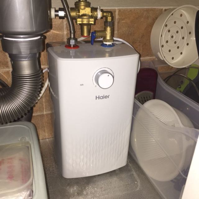 海尔热水器统帅小厨宝厨房上出水电热水器热水宝5升 6