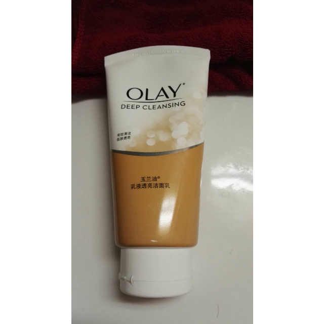 > 玉兰油(olay)乳液透亮洁面乳150g(新老包装随机发货) 宝洁出品商品