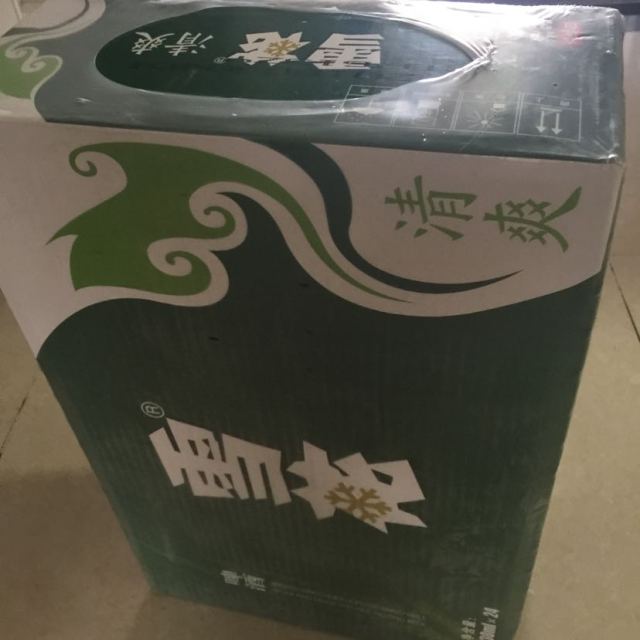 雪花啤酒snowbeer8度清爽330ml24听整箱装