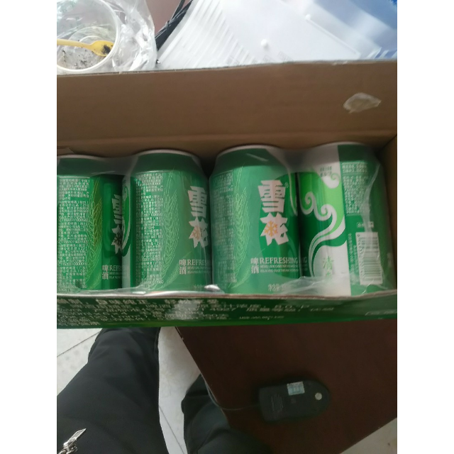 雪花啤酒 清爽8度330ml*24罐/箱商品评价 可以可以,下次就在苏.