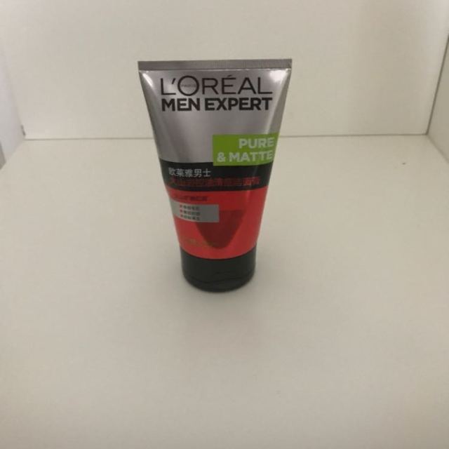 欧莱雅(loreal)男士火山岩控油清痘洁面膏100ml 洁面膏/霜 洗面奶