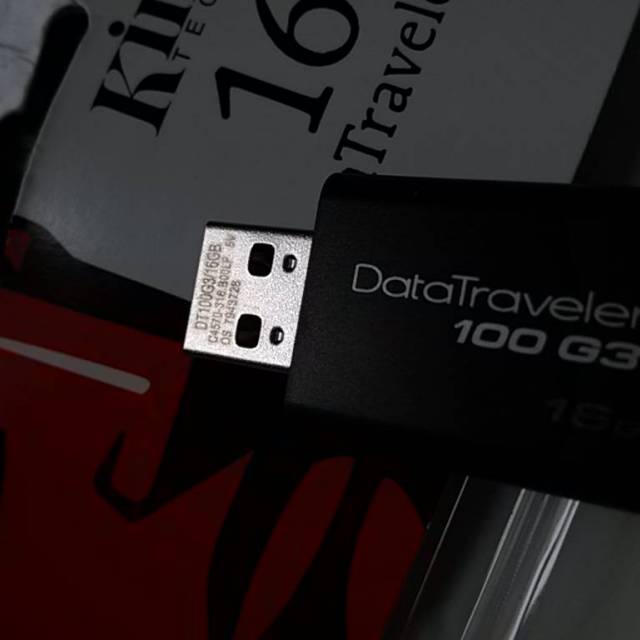 金士顿(kingston)dt100g3 16gb usb3.0 u盘(黑色)u盘