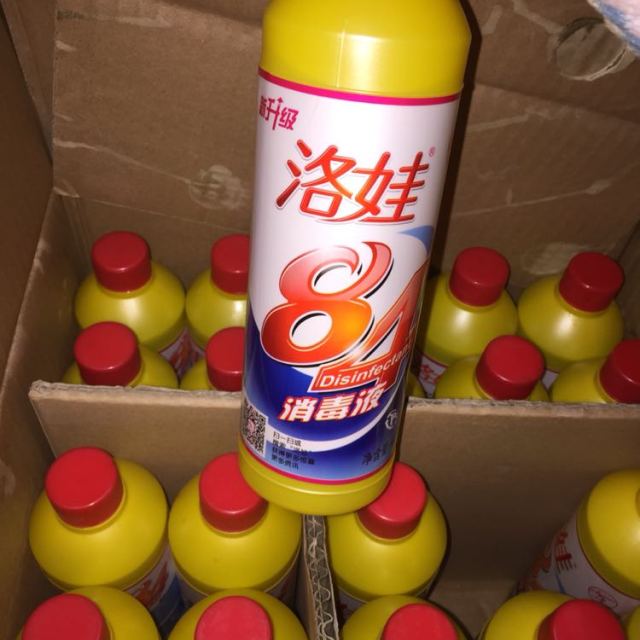 洛娃84消毒液470ml20瓶整箱装