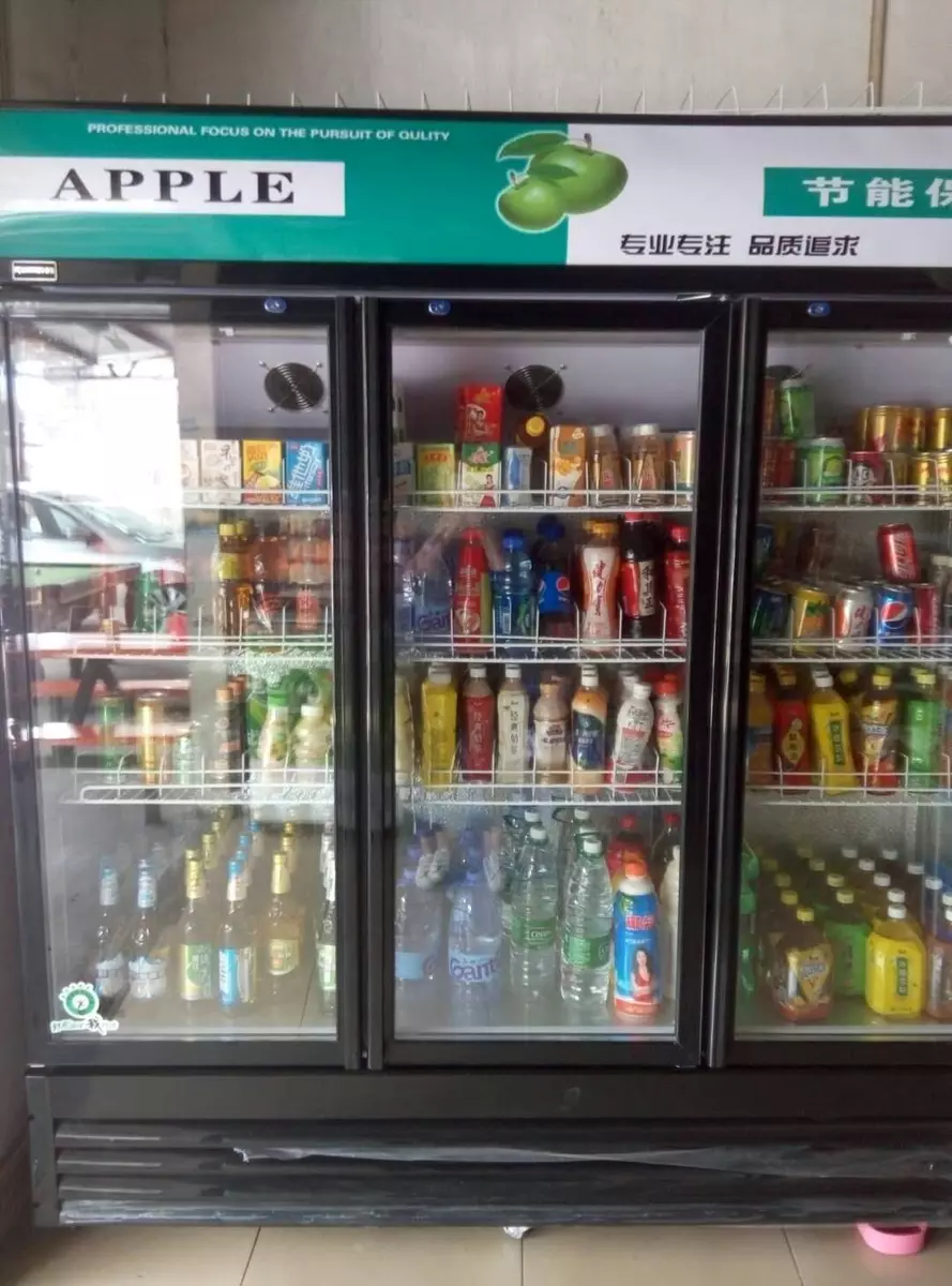 冰箱啤酒饮品啤酒单门饮料柜双开门冷柜保鲜柜陈列柜立式冰柜冰吧侧