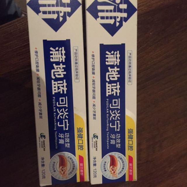 蒲地蓝牙膏强健口腔120g留兰香