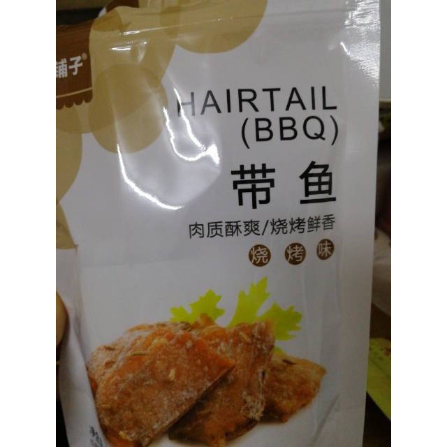 带鱼86g*1袋 烧烤味鱼干零食即食小吃鱼肉烧烤味鱼片商品评价 > 包装