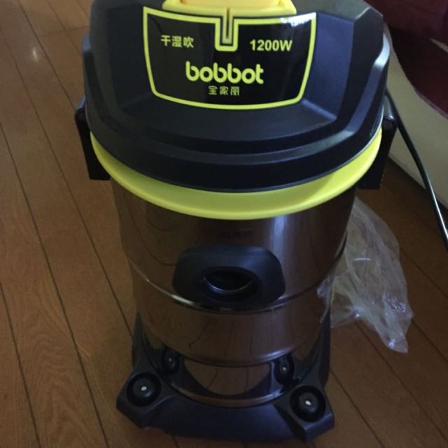 宝家丽(bobbot)桶式吸尘器gy-308干湿吹一机多用15l家用商用工业大