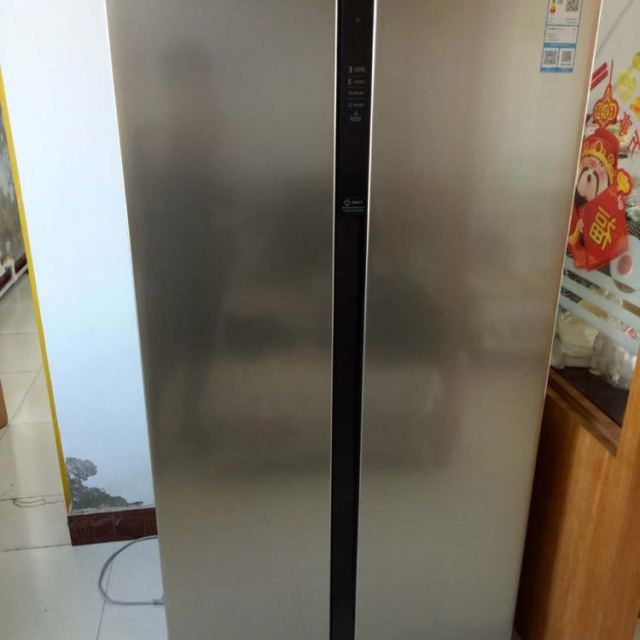 美的(midea)bcd-525wkpzm(e) 星际银 525升对开门电冰箱 变频节能