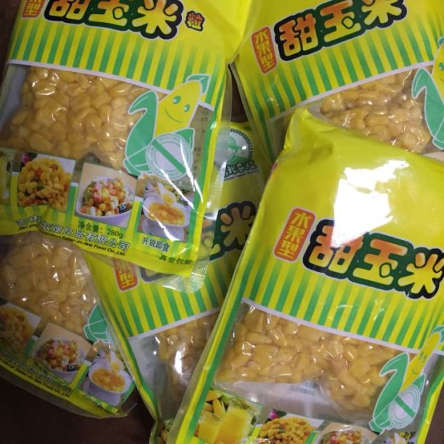 东北农嫂水果甜玉米粒【80g*10袋】低脂健康小零食开袋即食沙拉谷类