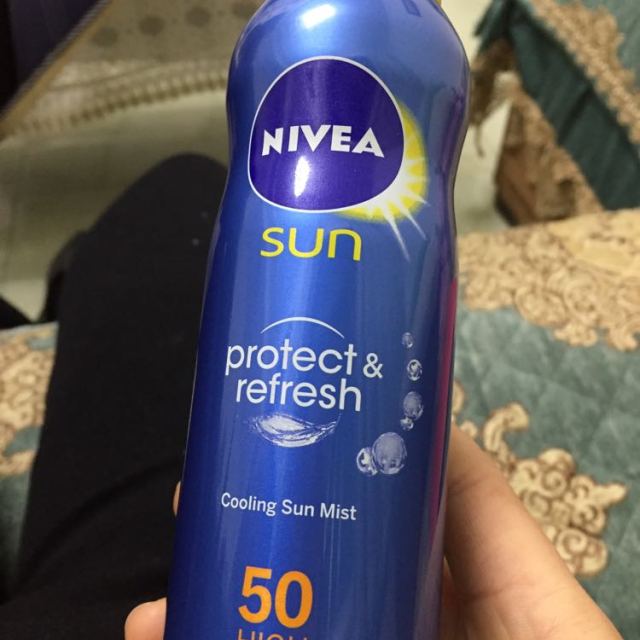 【苏宁超市】nivea 妮维雅 冰爽透明防晒气雾 200ml商品评价 等用