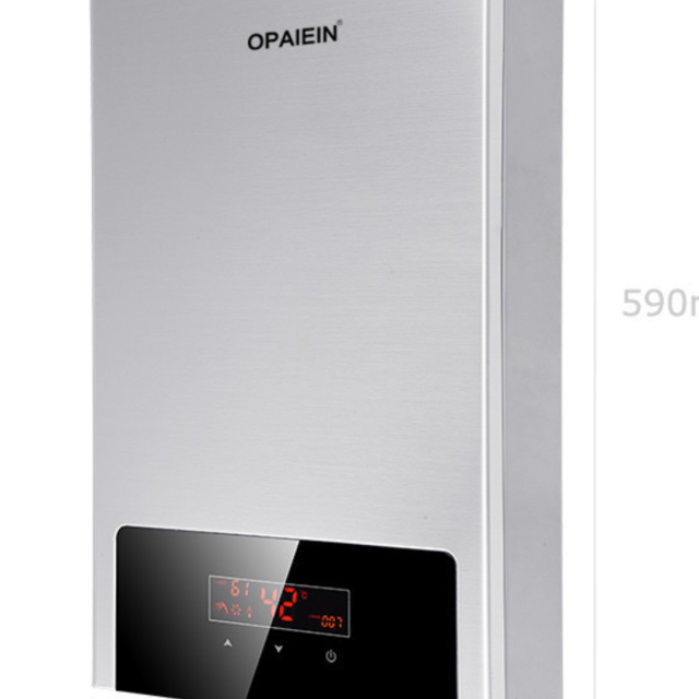 opaiein op606 燃气热水器 广东欧派不锈钢12升家用速