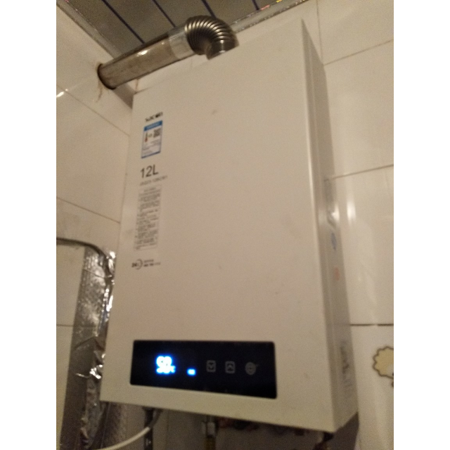 帅康(sacon)燃气热水器12bcwe天然气12升 脉冲点火 电脑版控制 led