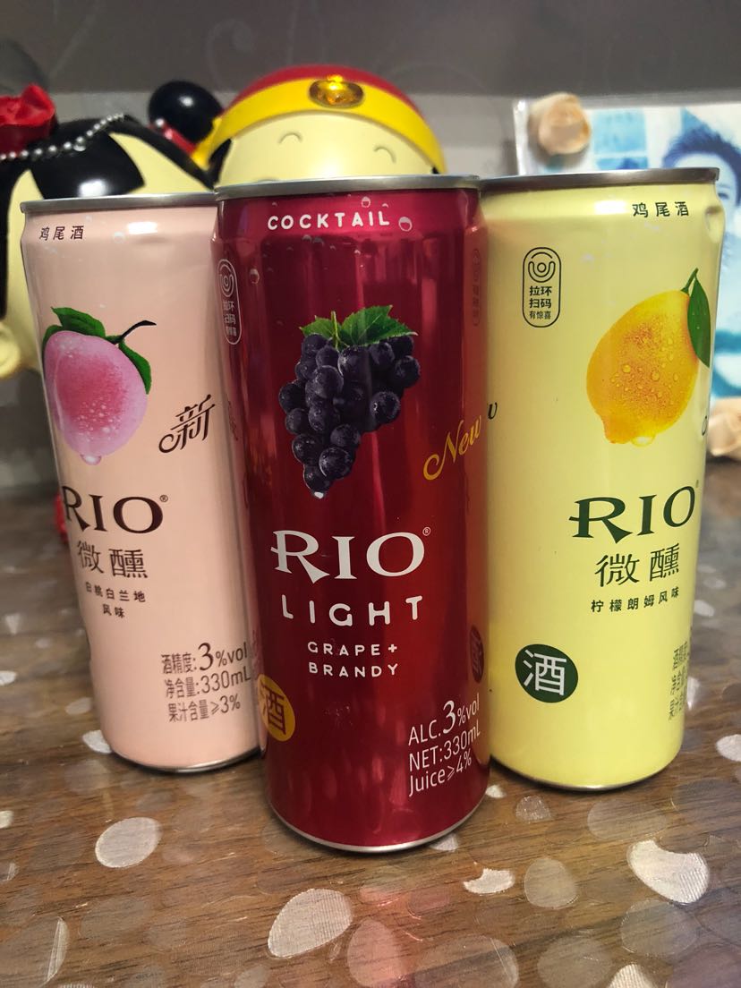 锐澳(rio)洋酒 鸡尾酒 预调酒 微醺系列组合 330ml*8罐(微醺4种口味*2