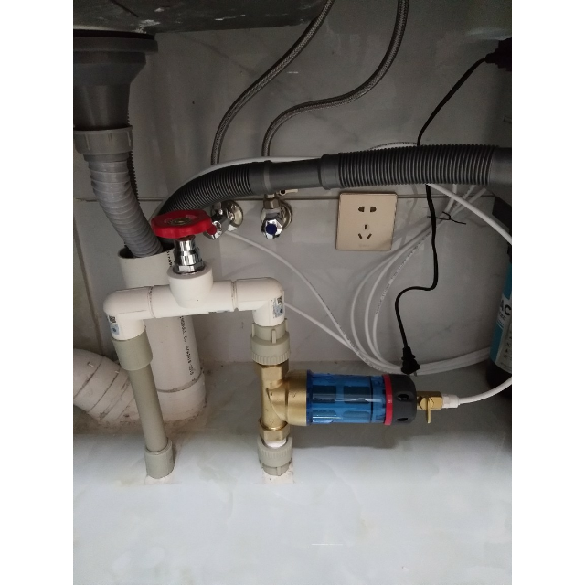 前置过滤器hsw-pf2 家用双冲洗主水管净水器商品评价 > 自己安装