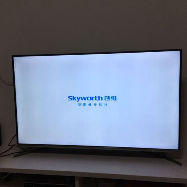 创维skyworth43h543英寸全面屏护眼防蓝光4k超高清智能液晶平板电视机