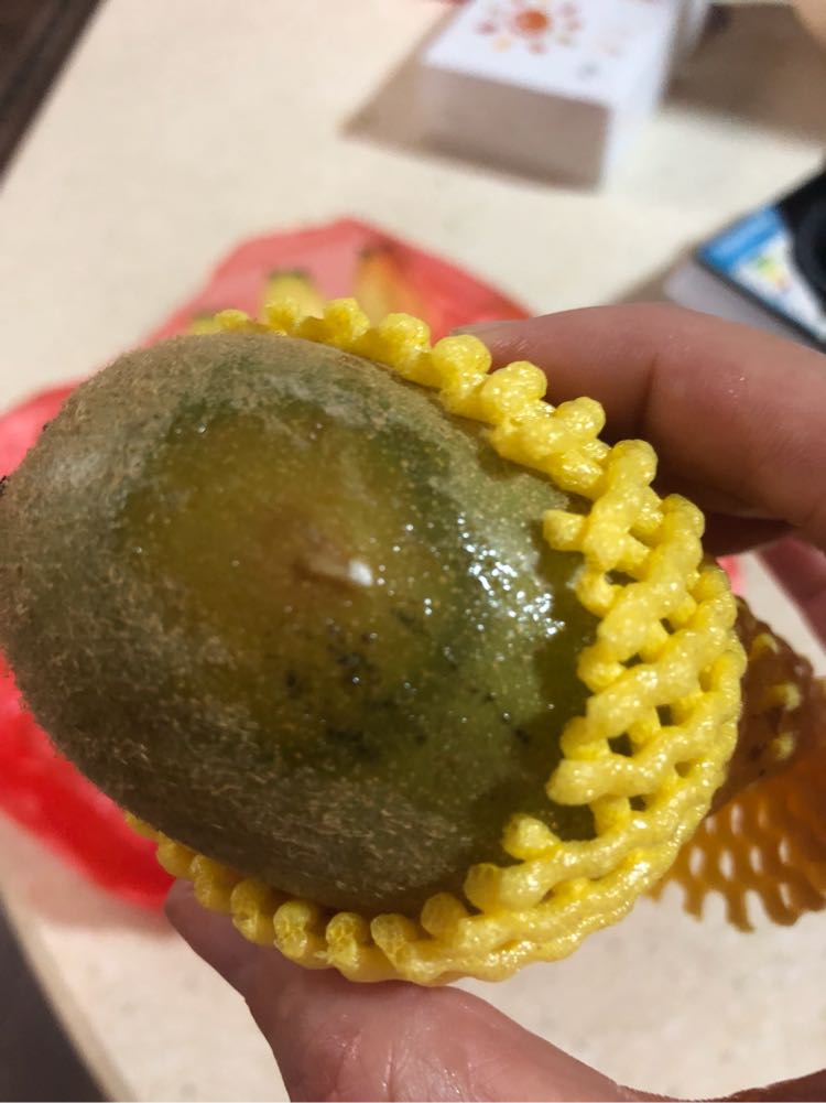 蟹灵阁 智利黄心奇异果 猕猴桃 单果90-110g 6枚装 金果 新鲜水果晒单