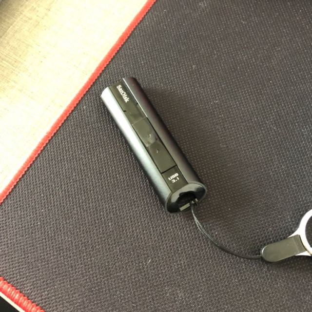 闪迪(sandisk)至尊超极速cz880 128gb u盘固态闪存盘usb3.