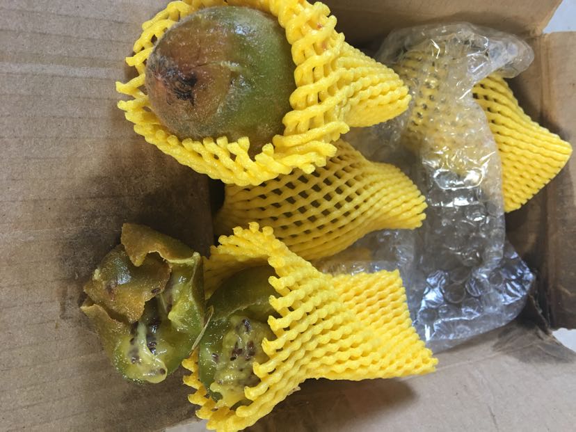 蟹灵阁 智利黄心奇异果 猕猴桃 单果90-110g 6枚装 金果 新鲜水果晒单