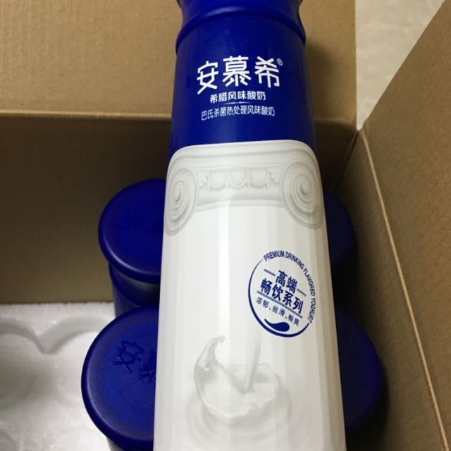 伊利安慕希酸牛奶风味酸奶230ml*10瓶 整箱高端畅饮型发酵乳早餐酸奶