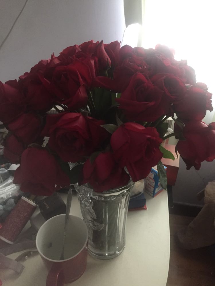 五二零鲜花速递全国 33朵红玫瑰花束生日礼物预定 北京上海成都南京