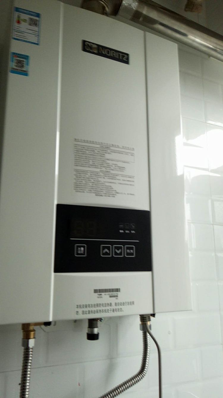 能率(noritz) 16升燃气热水器 gq-16e3fex(天然气)(jsq31-e3) 智能精