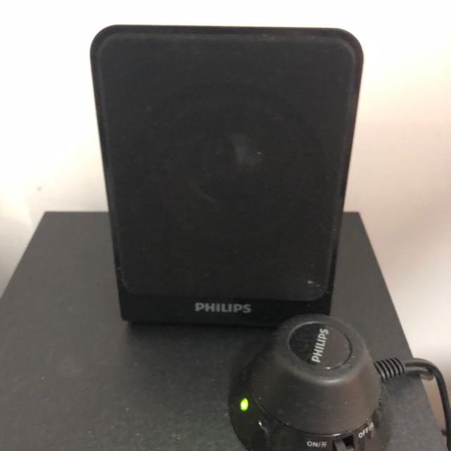 philips/飞利浦 spa1312 电脑音箱2.1多媒体低音炮木质小音响