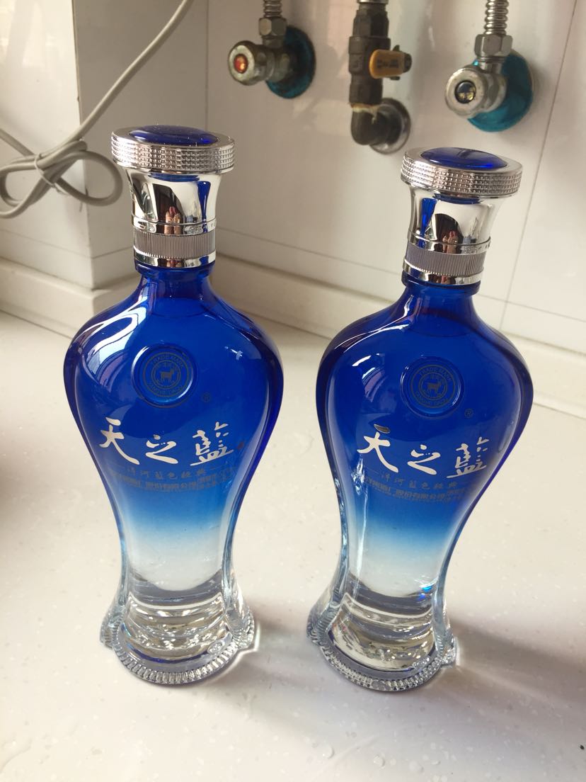 洋河(yanghe)天之蓝52度375ml*2瓶 蓝色经典 洋河官方旗舰店 浓香型
