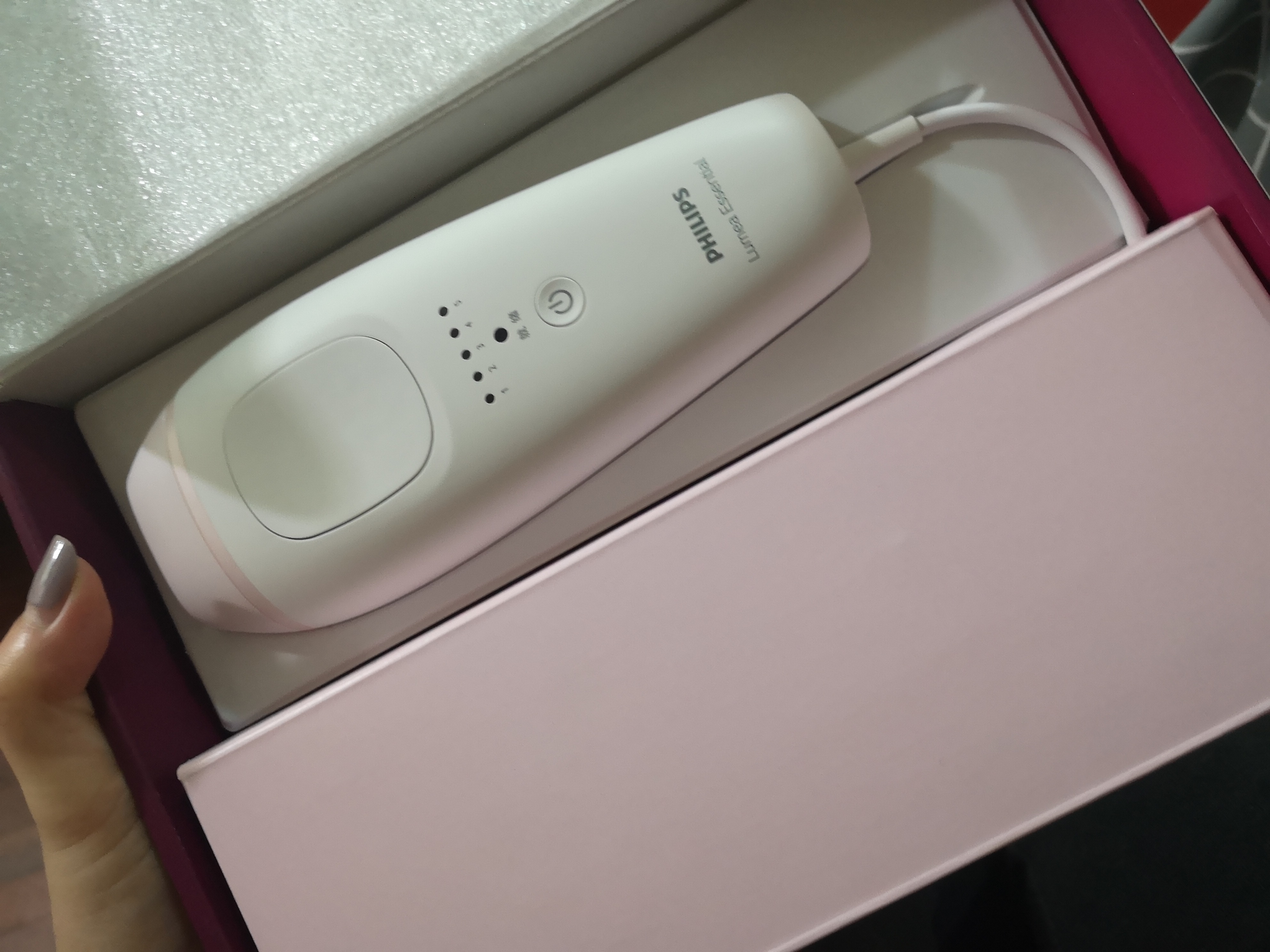 飞利浦(philips) bri861lume ipl脉冲光脱毛仪 智能激光脱毛仪女士