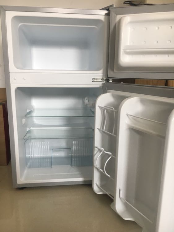 美的(midea)bcd-88cm 88升 小巧身形 双门双温 直冷冰箱家用租房冰箱