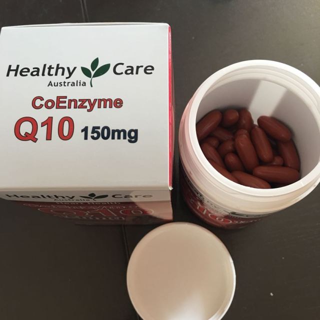 healthycare护心宝辅酶q10100粒纳世凯尔原装进口瓶装软胶囊辅酶q10
