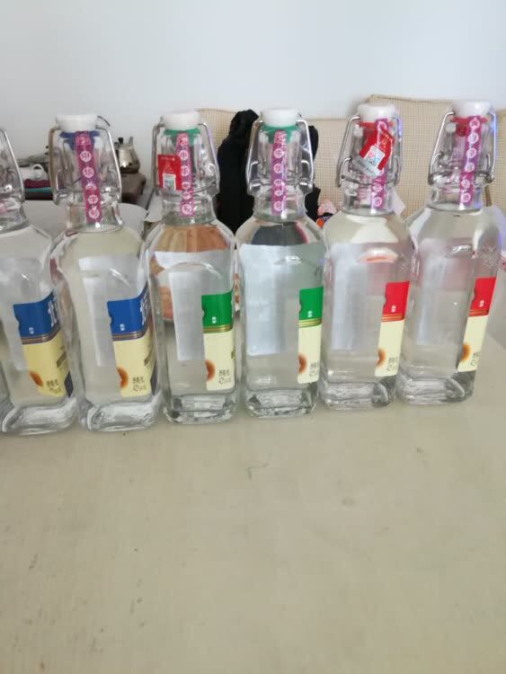 北京二锅头酒出口型小方瓶清香型白酒永丰牌二锅头混色500ml*12瓶红蓝